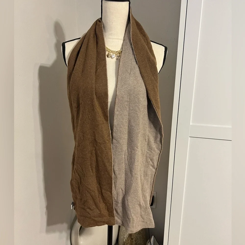 Portolano Brown Men's Scarf
